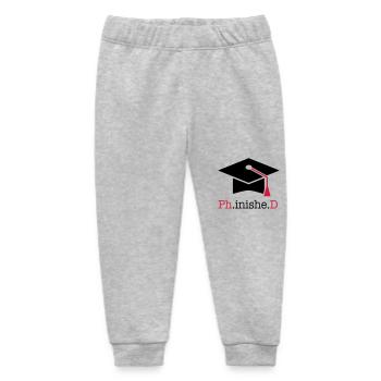 doctorate - Baby Organic Sweatpants by Stanley/Stella - heather grey - Front
