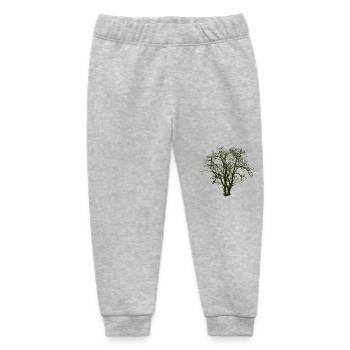 Baum - Baby Organic Jogginghose Baby Tumbler von Stanley/Stella - Grau meliert - Vorne