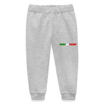 Women life freedom - Pantalon de jogging bébé bio Stanley/Stella - gris chiné - Devant