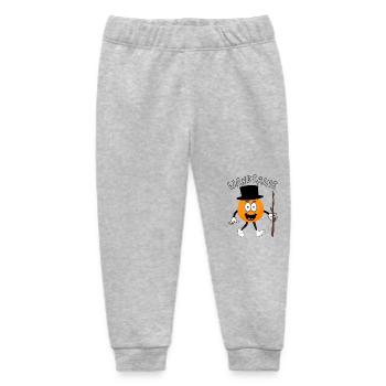 Le Wanderine - Pantalon de jogging bébé bio Stanley/Stella - gris chiné - Devant