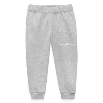 Ski Goggles Symbol Element Ski - Baby Organic Sweatpants by Stanley/Stella - heather grey - Front