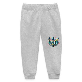 Ruhige Landschaft Ruhig Beschauliche Natur Im Freien - Baby Organic Jogginghose Baby Tumbler von Stanley/Stella - Grau meliert - Vorne