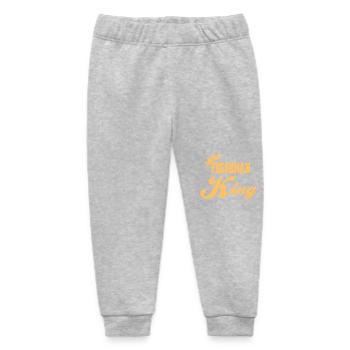 Funny Freshman Leader Pride Empowerment Vibe Hub - Baby Organic Sweatpants by Stanley/Stella - heather grey - Front