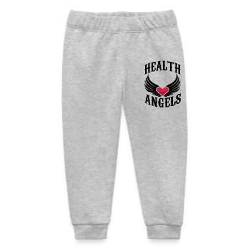 Health angels doctor nurse doctor emergency doctor - Baby Organic Sweatpants by Stanley/Stella - heather grey - Front