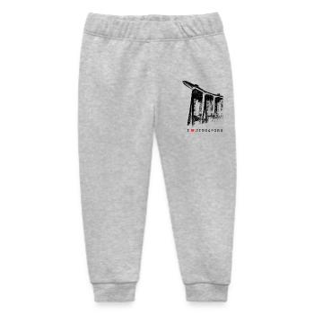 Singapore Marina Bay Vintage Asia I Love Singapore - Baby Organic Sweatpants by Stanley/Stella - heather grey - Front