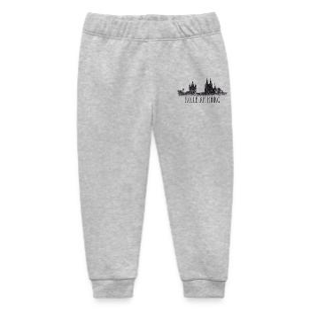 Köln Skyline Kölle am Rhing Kölner Dom am Rhein - Baby Organic Jogginghose Baby Tumbler von Stanley/Stella - Grau meliert - Vorne