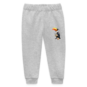 Tukan Regenwald Südamerika Tukane Riesentukan - Baby Organic Jogginghose Baby Tumbler von Stanley/Stella - Grau meliert - Vorne