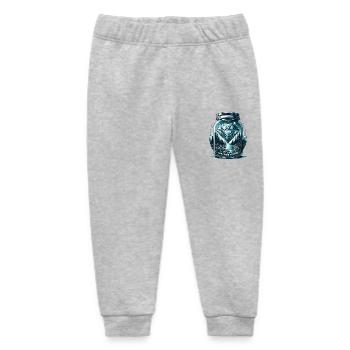 Naturjuwel im Glas - Baby Organic Jogginghose Baby Tumbler von Stanley/Stella - Grau meliert - Vorne