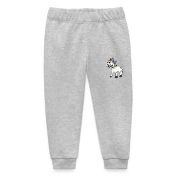 Pferd Diva Star Pferde Lady Sternchen Gaul Reiter - Baby Organic Jogginghose Baby Tumbler von Stanley/Stella - Grau meliert - Vorne