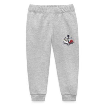 Anker Seefahrt Seemann okkult spirituell - Baby Organic Jogginghose Baby Tumbler von Stanley/Stella - Grau meliert - Vorne