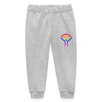 Lgbt - Baby Organic Jogginghose Baby Tumbler von Stanley/Stella - Grau meliert - Vorne