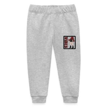 Mode, aber mach es dunkel - Baby Organic Jogginghose Baby Tumbler von Stanley/Stella - Grau meliert - Vorne