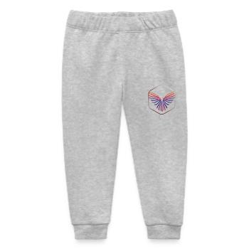 Freiheit - Baby Organic Jogginghose Baby Tumbler von Stanley/Stella - Grau meliert - Vorne