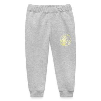 Tennis player - Baby Organic Sweatpants by Stanley/Stella - heather grey - Front