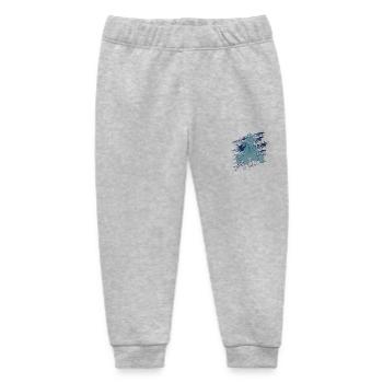 Quad ATV - Baby Organic Jogginghose Baby Tumbler von Stanley/Stella - Grau meliert - Vorne