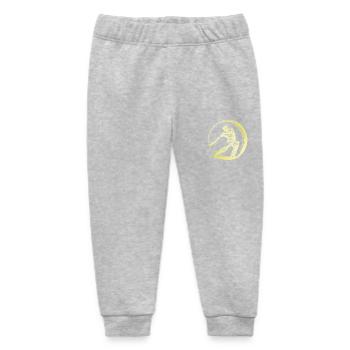 Cricket Mann - Baby Organic Jogginghose Baby Tumbler von Stanley/Stella - Grau meliert - Vorne