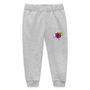 Mr. Plum - Baby Organic Sweatpants by Stanley/Stella - heather grey - Front