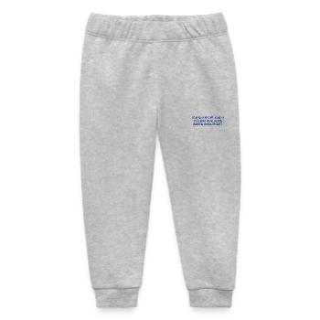 Ich bin nicht kein Spruch - Baby Organic Jogginghose Baby Tumbler von Stanley/Stella - Grau meliert - Vorne