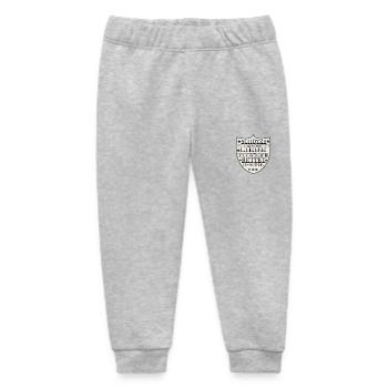Katze Hund Tierheim Tierschutz - Baby Organic Jogginghose Baby Tumbler von Stanley/Stella - Grau meliert - Vorne