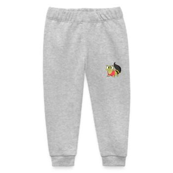 Lady Gecko - Baby Organic Sweatpants by Stanley/Stella - heather grey - Front