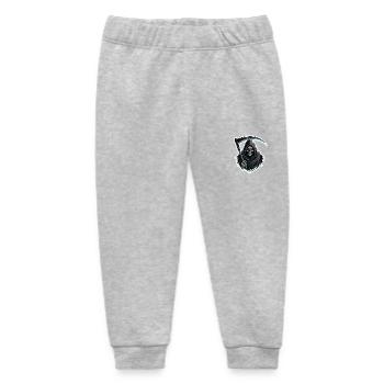 Sensenmann - Baby Organic Jogginghose Baby Tumbler von Stanley/Stella - Grau meliert - Vorne
