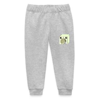 MACHINE - Baby Organic Sweatpants by Stanley/Stella - heather grey - Front