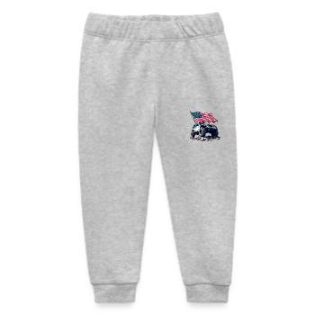 American Off-Road - Baby Organic Sweatpants by Stanley/Stella - heather grey - Front