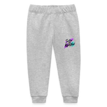 Seiten auf Kontostand - Baby Organic Jogginghose Baby Tumbler von Stanley/Stella - Grau meliert - Vorne