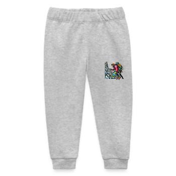 bergsteiger - Baby Organic Jogginghose Baby Tumbler von Stanley/Stella - Grau meliert - Vorne