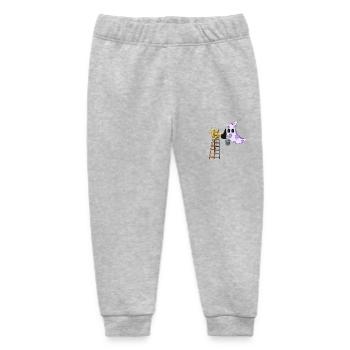 ON THE MOON - Baby Organic Sweatpants by Stanley/Stella - heather grey - Front