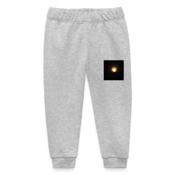 Mond - Baby Organic Jogginghose Baby Tumbler von Stanley/Stella - Grau meliert - Vorne