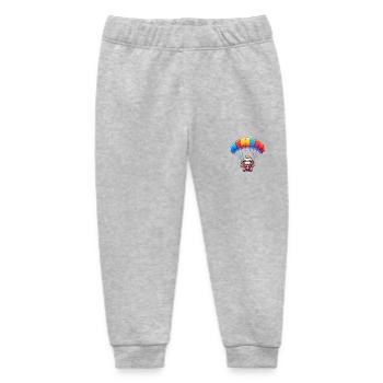 faultier fallschirm - Baby Organic Jogginghose Baby Tumbler von Stanley/Stella - Grau meliert - Vorne