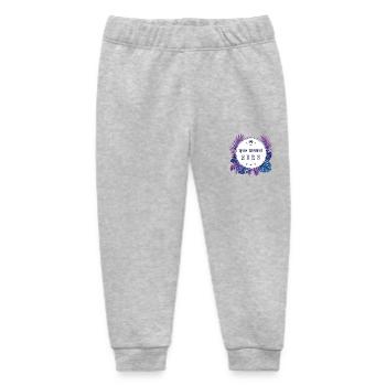 Gran Canaria 2025 - Baby Organic Jogginghose Baby Tumbler von Stanley/Stella - Grau meliert - Vorne