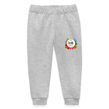 Bali 2025 Colorful - Baby Organic Sweatpants by Stanley/Stella - heather grey - Front