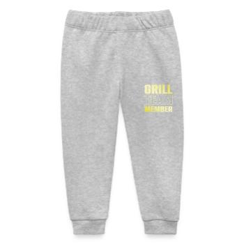 Grill Team - Baby Organic Sweatpants by Stanley/Stella - heather grey - Front