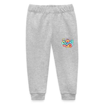 Sonne - Baby Organic Jogginghose Baby Tumbler von Stanley/Stella - Grau meliert - Vorne