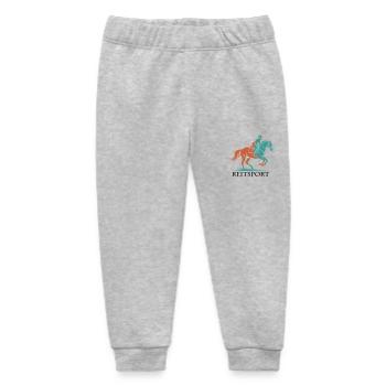 Equestrian – Passion, elegance and performance - Baby Organic Sweatpants by Stanley/Stella - heather grey - Front
