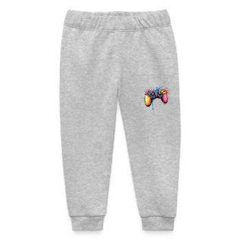 Video Spiel Controller für Gamer - Baby Organic Jogginghose Baby Tumbler von Stanley/Stella - Grau meliert - Vorne