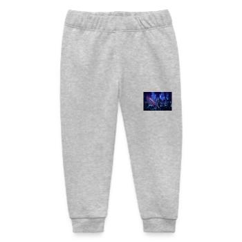 Der Friedhof - Baby Organic Jogginghose Baby Tumbler von Stanley/Stella - Grau meliert - Vorne