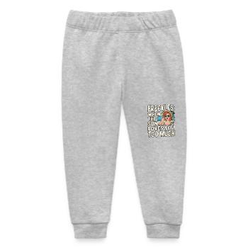 Rothaarige Rothaarige Irische Sommersprossen Ingwer Rothaarige - Baby Organic Jogginghose Baby Tumbler von Stanley/Stella - Grau meliert - Vorne