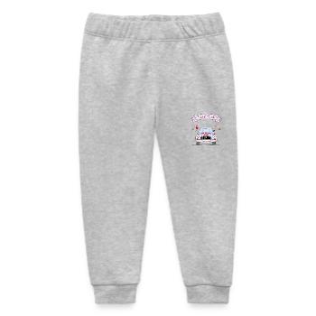 Just Married Hochzeitsauto rosa - Baby Organic Jogginghose Baby Tumbler von Stanley/Stella - Grau meliert - Vorne