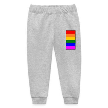 Lgbt - Baby Organic Jogginghose Baby Tumbler von Stanley/Stella - Grau meliert - Vorne