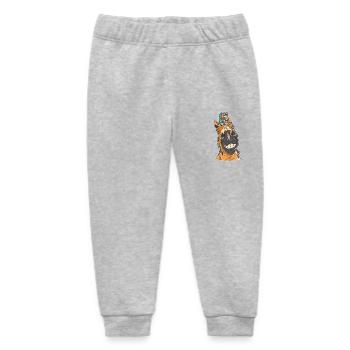 Wild West Western Horse Horses Horse Gaul Ross - Baby Organic Sweatpants by Stanley/Stella - heather grey - Front
