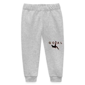 Fußball Fallrückzieher Tor - Baby Organic Jogginghose Baby Tumbler von Stanley/Stella - Grau meliert - Vorne