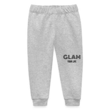 Glam Your Life - Baby Organic Jogginghose Baby Tumbler von Stanley/Stella - Grau meliert - Vorne