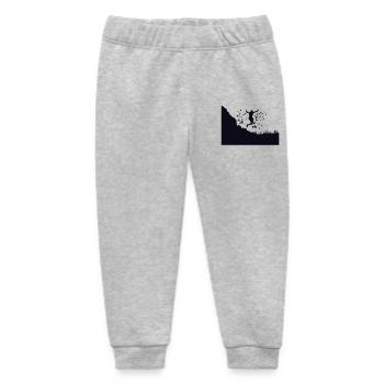 Trail Runner Cross Trail Bergläufer - Baby Organic Jogginghose Baby Tumbler von Stanley/Stella - Grau meliert - Vorne
