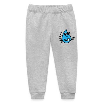 Gefühlsduselig - Baby Organic Jogginghose Baby Tumbler von Stanley/Stella - Grau meliert - Vorne