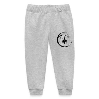Fledermaus - Baby Organic Jogginghose Baby Tumbler von Stanley/Stella - Grau meliert - Vorne