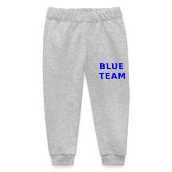 Blue Team - Baby Organic Jogginghose Baby Tumbler von Stanley/Stella - Grau meliert - Vorne