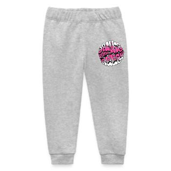 Danke für alles - Baby Organic Jogginghose Baby Tumbler von Stanley/Stella - Grau meliert - Vorne